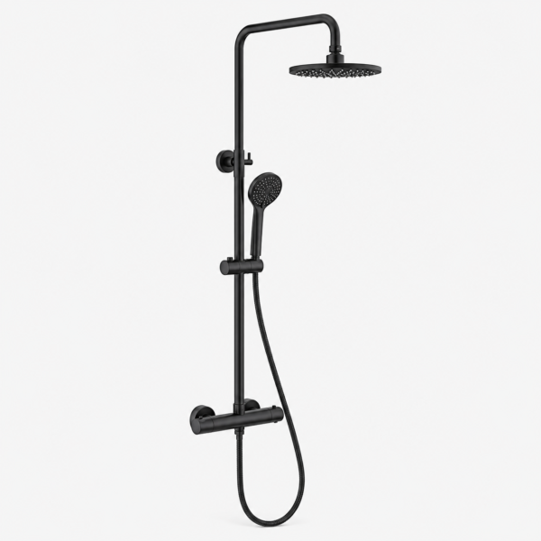 Shower System Full Set Black