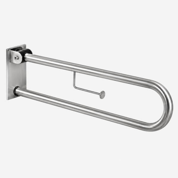 Grab Bar with Paper Holder
