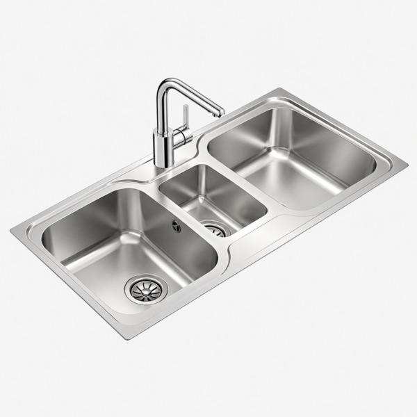 Two and Half Bowl Sink